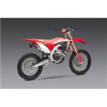 Silencieux double Yoshimura rs-9t signature series inox/casquette carbone Honda crf250r