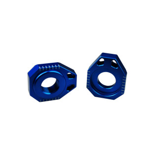 Tendeur de chaîne Scar bleu AB503B | Oxmoto
