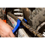Brosse à chaîne MOTION PRO bleue