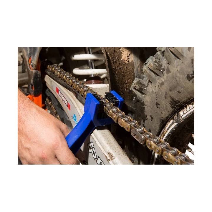 Brosse à chaîne MOTION PRO bleue