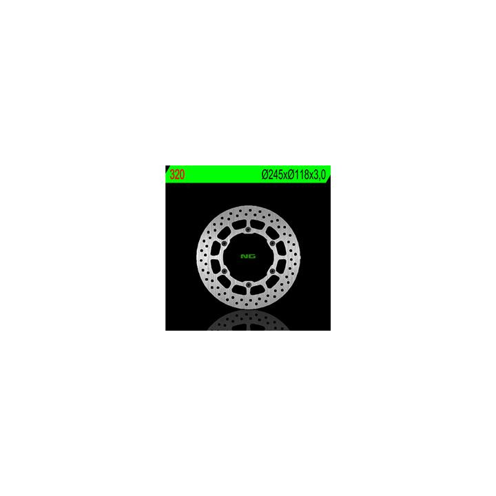 Disque de frein ng 320 rond fixe | Oxmoto