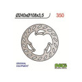 Disque de frein ng 350 rond fixe | Oxmoto