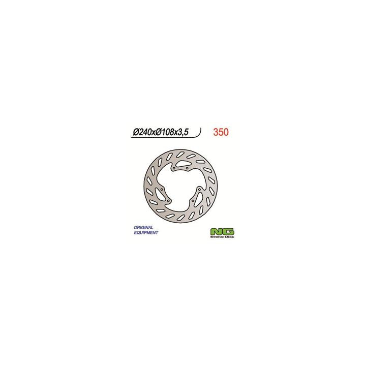 Disque de frein ng 350 rond fixe | Oxmoto
