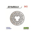 Disque de frein ng 843 rond fixe | Oxmoto