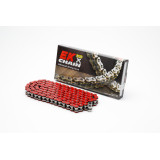 Chaine de transmission EK CHAIN 530 MVXZ2 - Joints Qx-Ring - attache à riveter