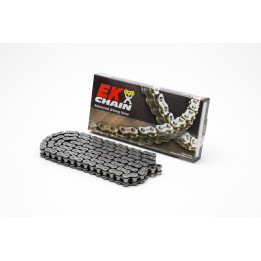 Chaine de transmission EK CHAIN 525 MVXZ2 - Joints Qx-Ring - attache à riveter