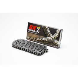 Chaine de transmission EK CHAIN 525 MVXZ2 - Joints Qx-Ring - attache à riveter