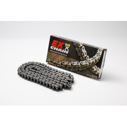 Chaine de transmission EK CHAIN 530 SRX2 - Joints Qx-Ring - attache à riveter
