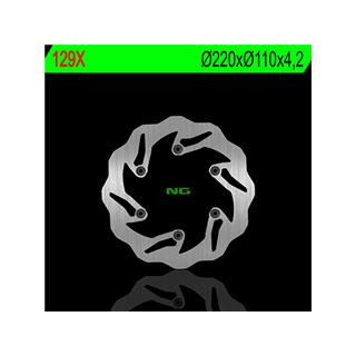 Disque de frein ng 129x pétale fixe | Oxmoto