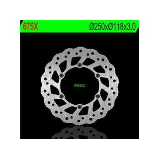 Disque de frein ng 675x pétale fixe | Oxmoto