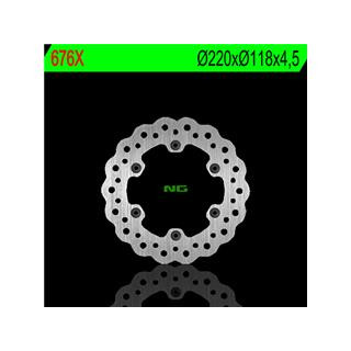 Disque de frein ng 676x pétale fixe | Oxmoto
