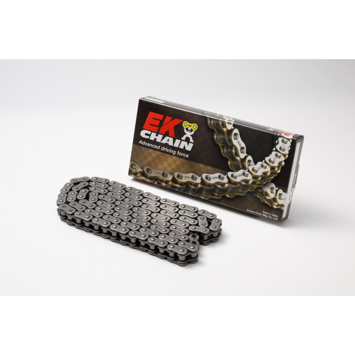 Chaine de transmission EK CHAIN 525 ZVX3 - Joints Nx-Ring - attache à riveter