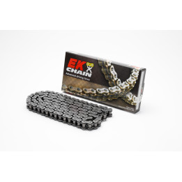 Chaine de transmission EK CHAIN 530 MVXZ2 - Joints Qx-Ring - attache à riveter