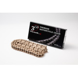 Chaine de transmission EK CHAIN 525 Z/3D - Joints Qx2-Ring - attache à riveter