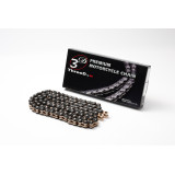 Chaine de transmission EK CHAIN 520 Z/3D - Joints Qx2-Ring - attache à riveter