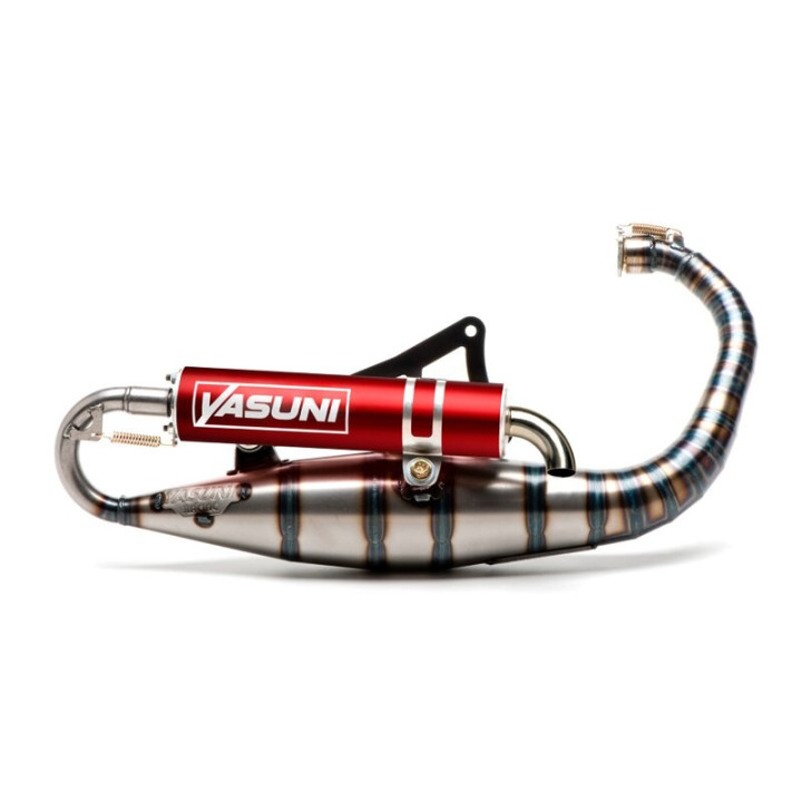Pot d'échappement YASUNI Carrera 16/07 Carbone - Kevlar Minarelli 70cc Homologué