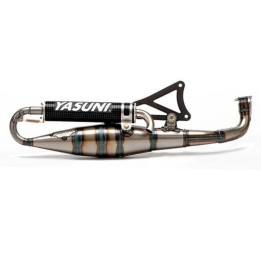 Pot d'échappement YASUNI Carrera 16/07 Carbone - Kevlar Minarelli 70cc Homologué