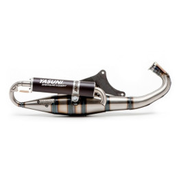 Pot d'échappement YASUNI Carrera 16/07 Carbone - Kevlar Minarelli 70cc Homologué