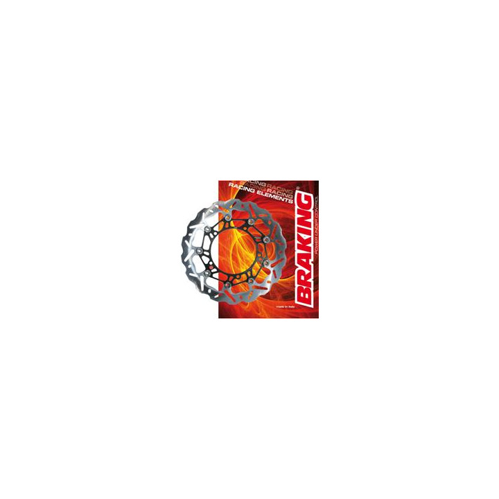 Disque de frein avant gauche Braking sk2 wk126l wave flottant