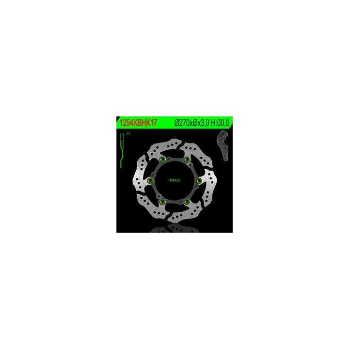 Disque de frein ng 1254xbh pétale flottant | Oxmoto