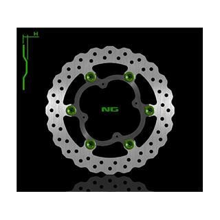 Disque de frein ng 1325xbh pétale flottant | Oxmoto