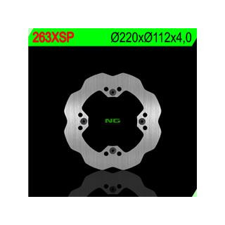 Disque de frein ng 263xsp pétale fixe | Oxmoto