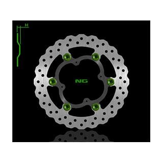Disque de frein ng 1324x pétale flottant | Oxmoto