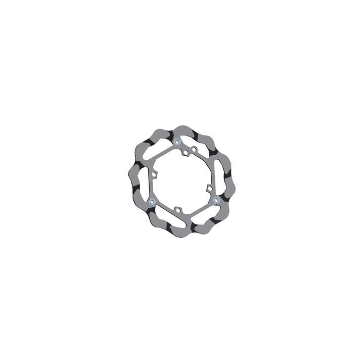 Disque de frein avant Braking batfly s34014 wave semi-flottant sherco