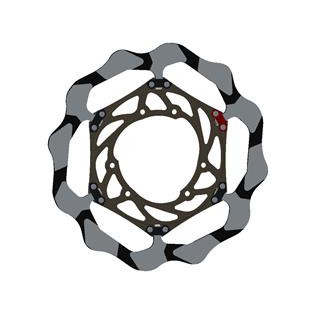 Disque de frein Braking Batfly pétale semi-flottant | Oxmoto