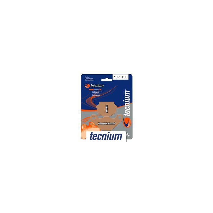 Plaquettes de frein Tecnium mor192 métal fritté | Oxmoto