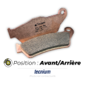Plaquettes de frein Tecnium MX/Quad métal fritté - MO283