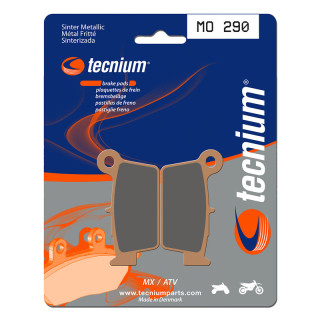 Plaquettes de frein Tecnium MX/Quad métal fritté - MO290