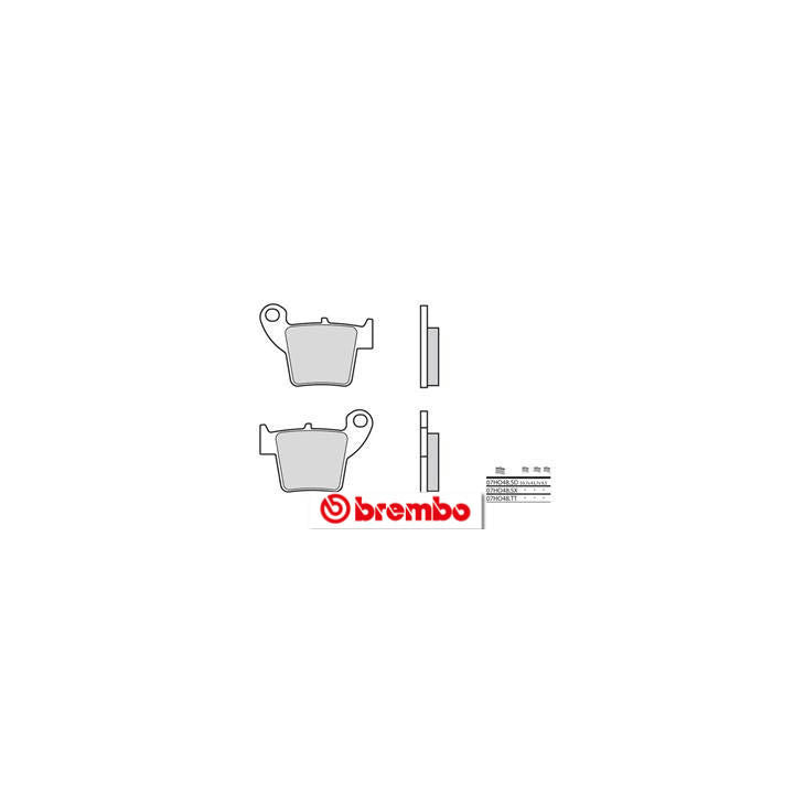 Plaquettes de frein Brembo Off-Road métal fritté - 07HO48SX