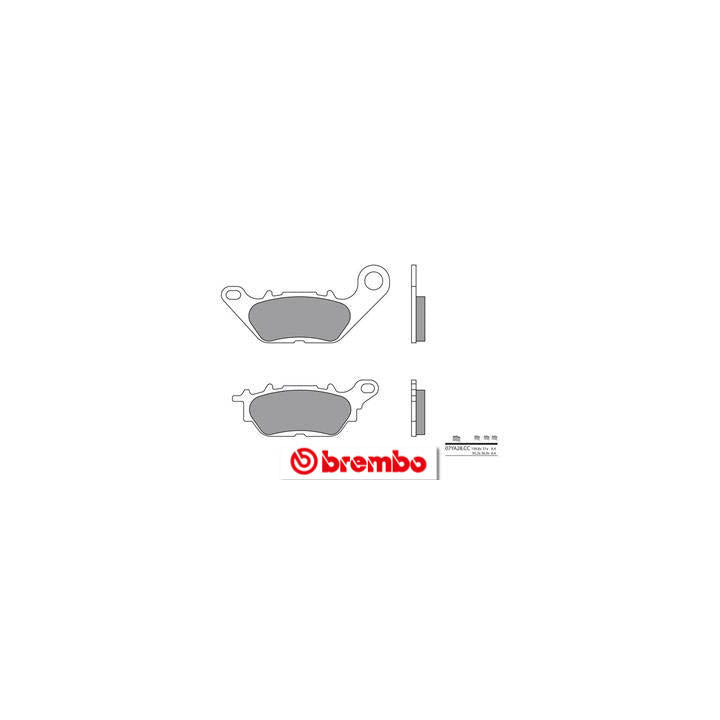 Plaquettes de frein Brembo route carbone céramique - 07YA28CC
