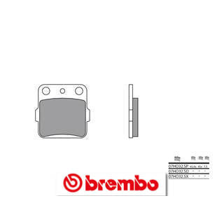 Plaquettes de frein Brembo Off-Road métal fritté - 07HO32SX