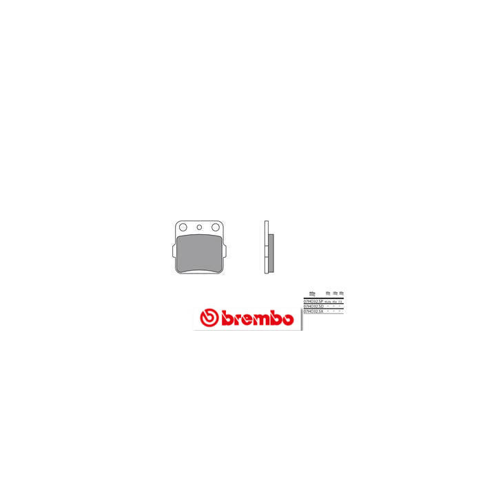 Plaquettes de frein Brembo Off-Road métal fritté - 07HO32SX