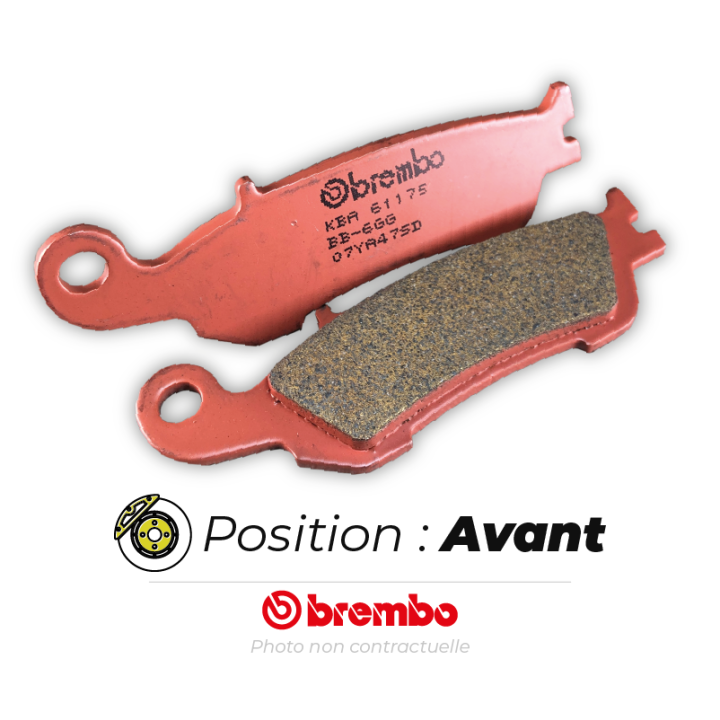 Plaquettes de frein Brembo Off-Road métal fritté - 07KA22SD