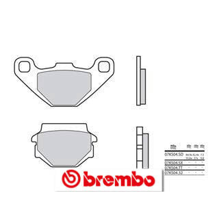 Plaquettes de frein Brembo Off-Road métal fritté - 07KS04SD