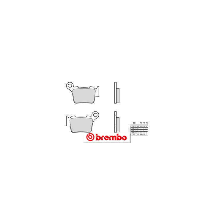 Plaquettes de frein Brembo Off-Road métal fritté - 07BB27SD