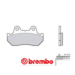 Plaquettes de frein Brembo route carbone céramique - 07HO1807