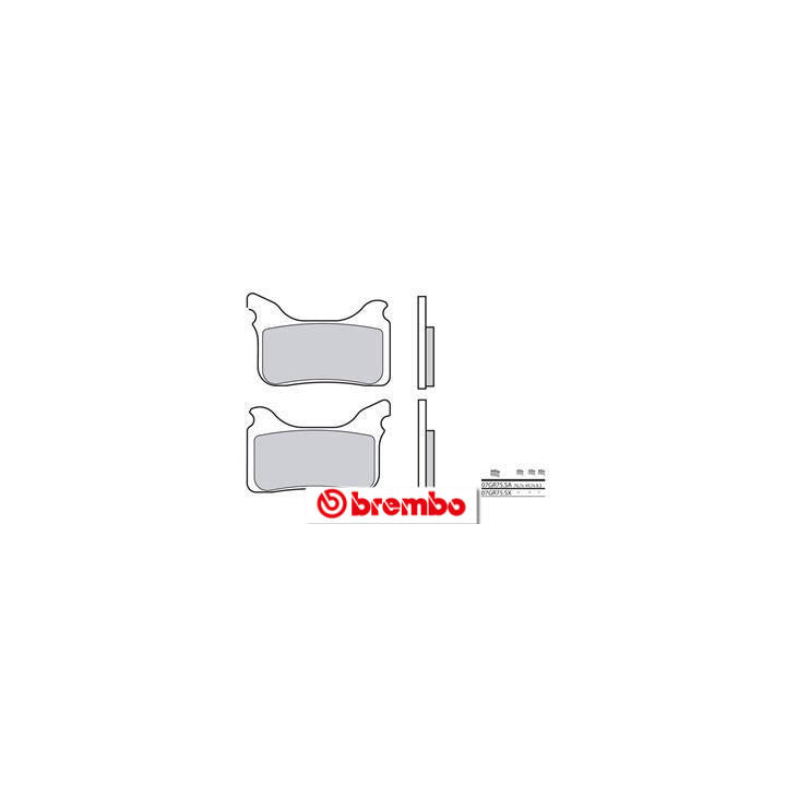 Plaquettes de frein Brembo Off-Road métal fritté - 07GR75SX