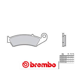 Plaquettes de frein Brembo Off-Road métal fritté - 07HO25SD