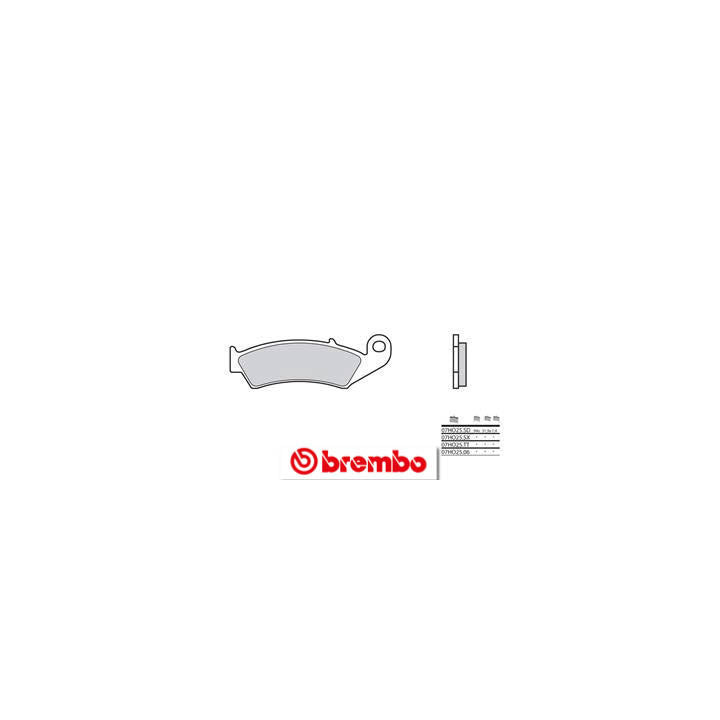 Plaquettes de frein Brembo Off-Road métal fritté - 07HO25SD
