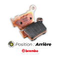 Plaquettes de frein Brembo Off-Road métal fritté - 07HO32SD