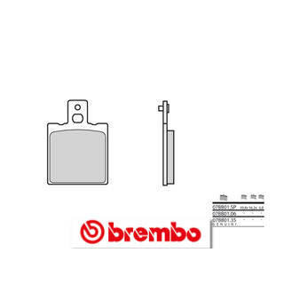 Plaquettes de frein Brembo organique - 07BB0106 | Oxmoto