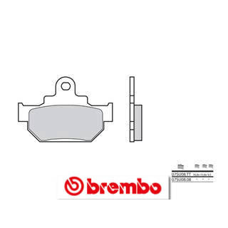 Plaquettes de frein Brembo route carbone céramique - 07SU0808