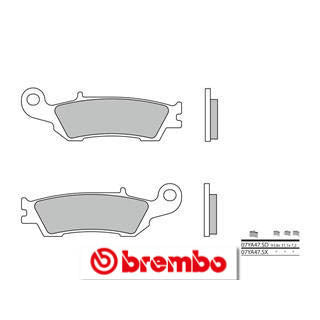 Plaquettes de frein Brembo Off-Road métal fritté - 07YA47SX