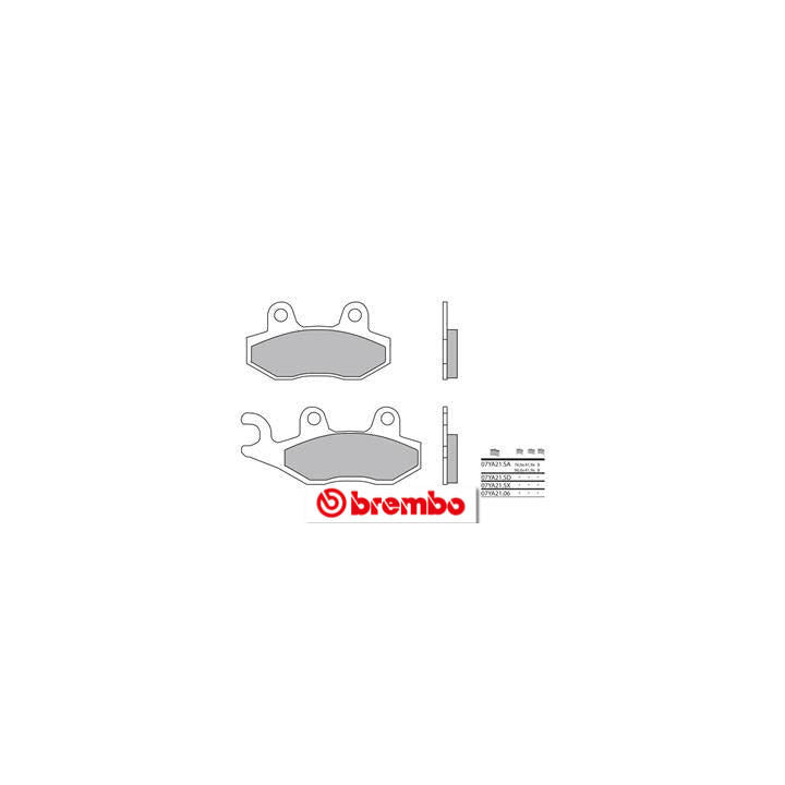 Plaquettes de frein Brembo route métal fritté - 07YA21SA