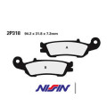 Plaquettes de frein Nissin route /Off-Road métal fritté - 2P-318ST