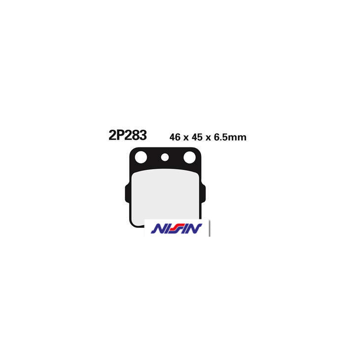 Plaquettes de frein Nissin route /Off-Road métal fritté - 2P-283ST